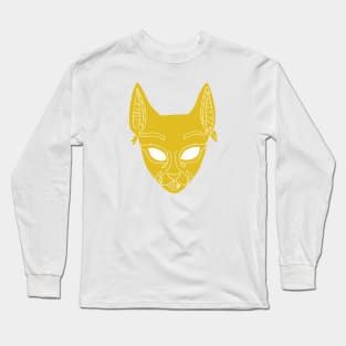 Bastet Mask - Diamond Eyes Long Sleeve T-Shirt